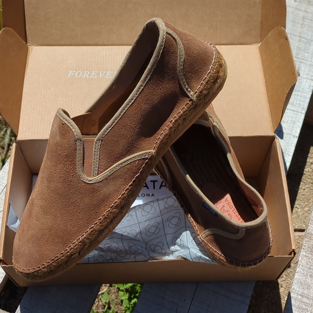 Men's Viscata Suede loafers, light brown, 13.5
